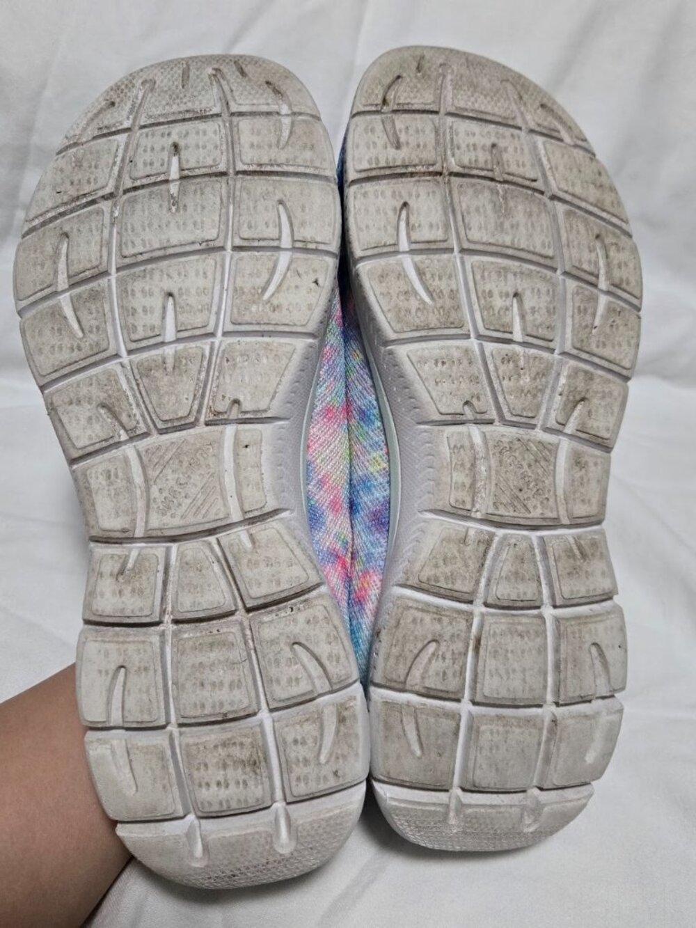 Skechers Summits Multi Watercolor Tie Dye Slip On Bungee Sneakers 8.5 - Picture 5 of 6